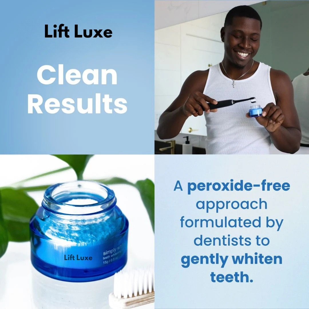 Lift Luxe Teeth Whitening Powder | 50% OFF & FREE shipping