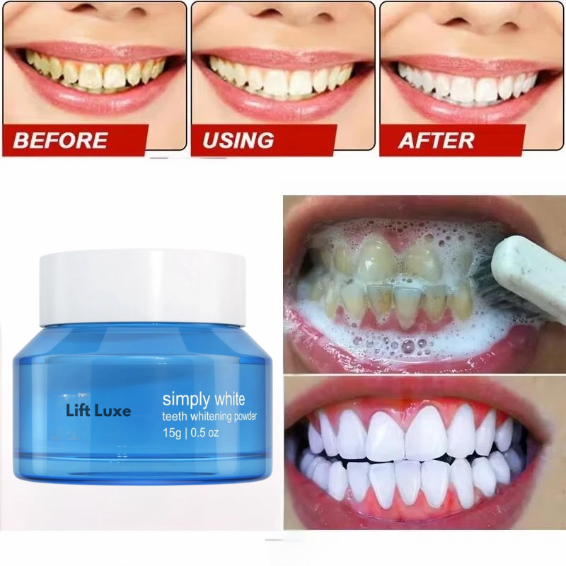 Lift Luxe Teeth Whitening Powder | 50% OFF & FREE shipping